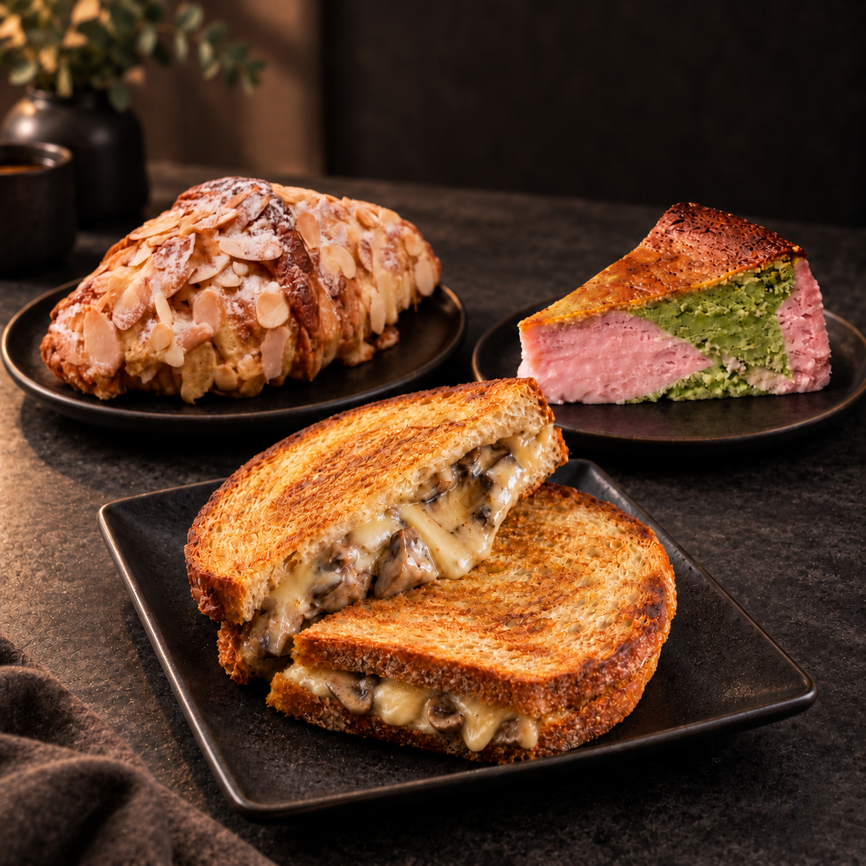 TOASTIES, CHEESECAKES & PASTRIES